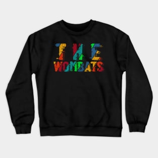 vintage color The Wombats Crewneck Sweatshirt